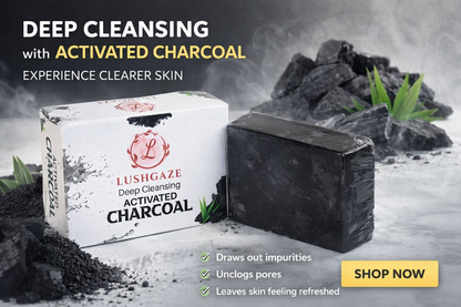BATHING SOAP DEEP CLEANSING ACTIVATED CHARCOAL