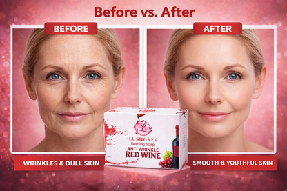 BATHING SOAP ANTI WRINKEL RED WINE